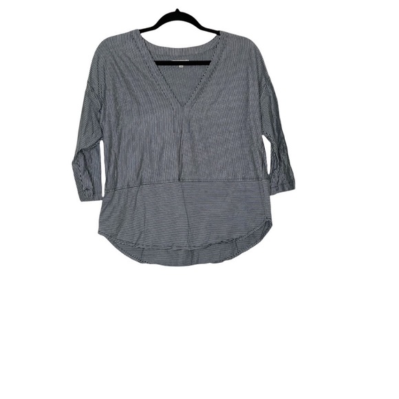𝅺madewell striped blouse. Size M - Picture 1 of 6